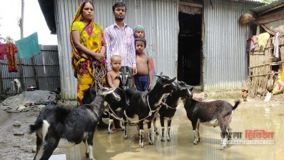 বন্যায় বাংলাদেশে আশ্রয় নেওয়া ভারতীয়রা