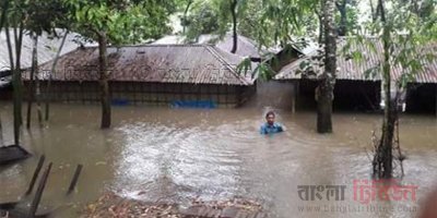 প্লাবিত ঘর-বাড়ি