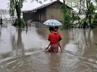 ভারতের বিভিন্ন রাজ্যে বন্যা, ৫৭ জনের মৃত্যু