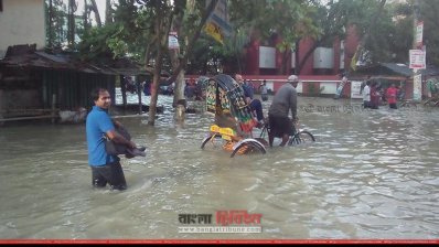 জোয়োরের পানিতে তলিয়ে সিডিএ এলাকা