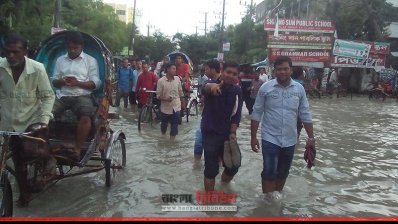 দিনে দু'বার প্লাবিত হয় সিডিএ আবাসিক এলাকা