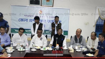 যশোরে সেতুমন্ত্রী ওবায়দুল কাদের