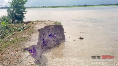 নদীগর্ভে বিলীন তেতুলিয়া গ্রাম