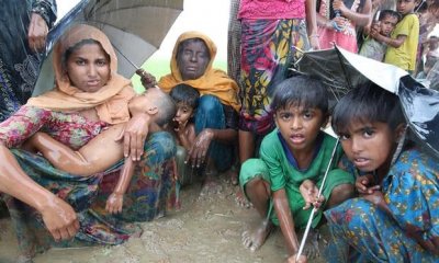 বাংলাদেশের শরণার্থী শিবিরে দুর্গত রোহিঙ্গারা