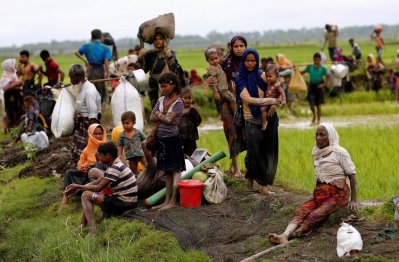 রাখাইনের সহিংসতায় বাংলাদেশে পালিয়ে আসা রোহিঙ্গার সংখ্যা ৫৮,৬০০