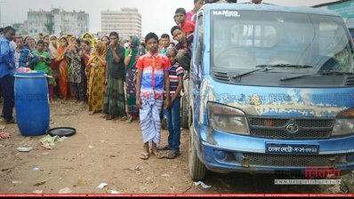 গাজীপুরে ড্রামের ভেতরে হতভাগ্য নারীর লাশ