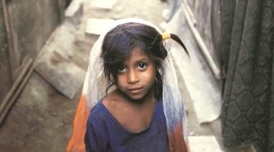 শরণার্থী শিবিরে রোহিঙ্গা শিশু