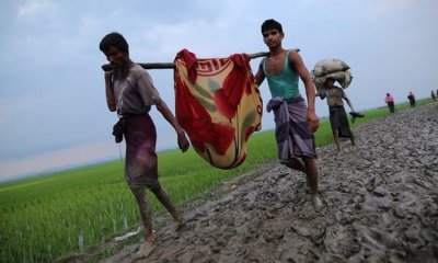 পলায়নরত রোহিঙ্গা