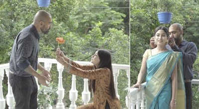 &lsquo;মিস ম্যাচ&rsquo; নাটকে জন কবিরের সঙ্গে সাফা কবির (ছবি: সংগৃহীত)