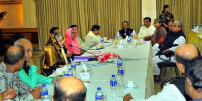 গণভবনে প্রধানমন্ত্রী শেখ হাসিনার সভাপতিত্বে আওয়ামী লীগ কার্যনির্বাহী সংসদের সভা (ছবি: ফোকাস বাংলা)