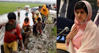 রোহিঙ্গা সংকট সমাধানে বিশ্বকে এগিয়ে আসার আহ্বান মালালার