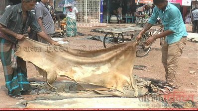 স্বস্তি ফিরেছে যশোরের চামড়ার মোকাম রাজারহাটে