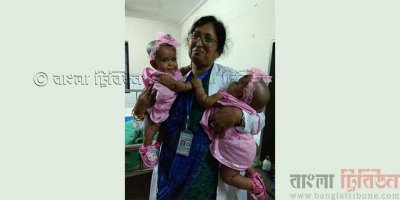 চিকিৎসকের কোলে তোফা-তহুরা