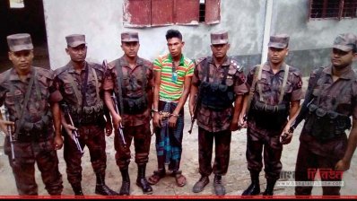 তেঁতুলিয়া সীমান্তে ভুয়া সিআইডি অফিসারসহ আটক দুই