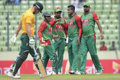 দক্ষিণ আফ্রিকার বিপক্ষে সাকিবের একটি সাফল্যের মুহূর্ত