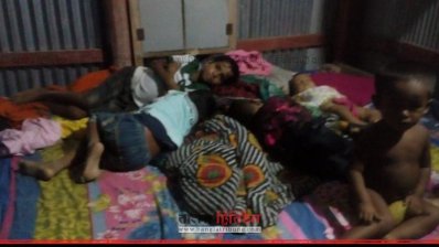 ফেনীতে আত্মীয়ের বাড়িতে আশ্রয় নিলো ৭ শিশুসহ ১৩ রোহিঙ্গা