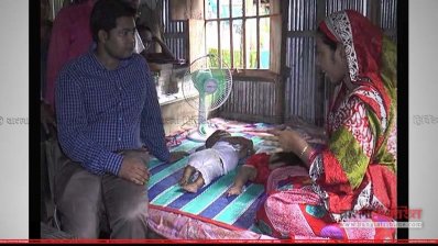 তোফা ও তহুরার বাড়িতে সৌরবিদ্যুতের সংযোগ