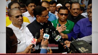 উখিয়ায় সেতুমন্ত্রী ওবায়দুল কাদের 