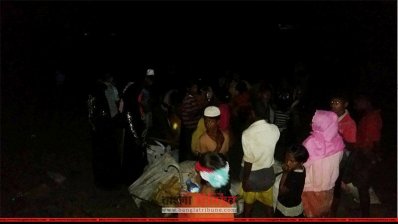 অন্ধকারে নাফ নদীর তীরে চার ঘণ্টা