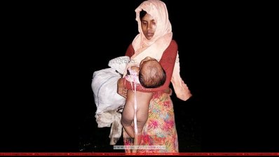 অন্ধকারে নাফ নদীর তীরে চার ঘণ্টা