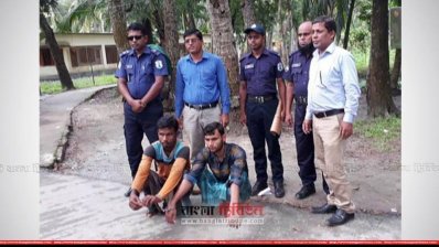 ইলিশ শিকারের দায়ে জেলেদের কারাদণ্ড (ছবি: বরিশাল প্রতিনিধি)