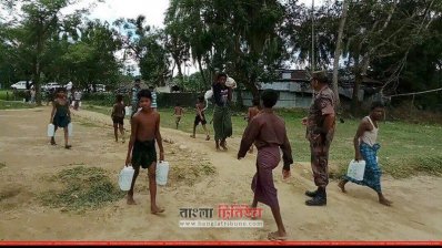 কুতুপালং ক্যাম্পে যেতে নারাজ বান্দরবানে আশ্রয় নেওয়া রোহিঙ্গারা