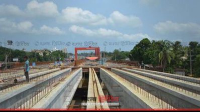 ফেনীর নির্মাণাধীন ফ্লাইওভার