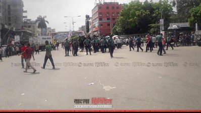 বিজয় স্মরণী হয়ে গণভবন পর্যন্ত রাস্তার দু&rsquo;পাশ বন্ধ