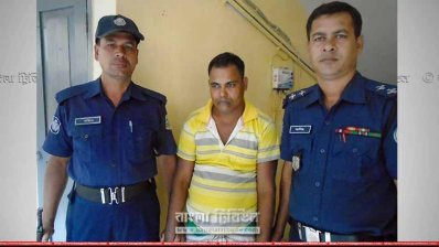 অপহরণকারী সান্টু সরদার ওরফে আবুল কালাম (ছবি- প্রতিনিধি)