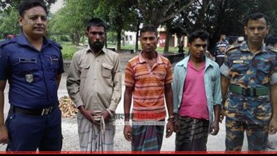 আটক জেলেরা