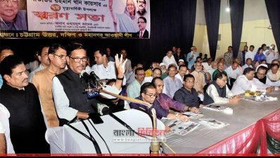 সেতুমন্ত্রী ওবায়দুল কাদের 
