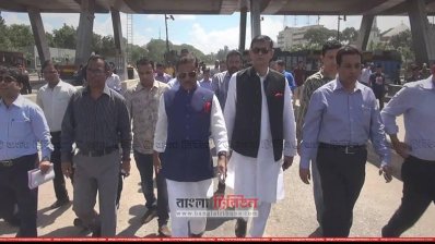 নারায়ণগঞ্জে সেতুমন্ত্রী (ছবি: প্রতিনিধি)
