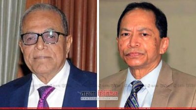রাষ্ট্রপতি মো. আবদুল হামিদ ও প্রধান বিচারপতি এস কে সিনহা