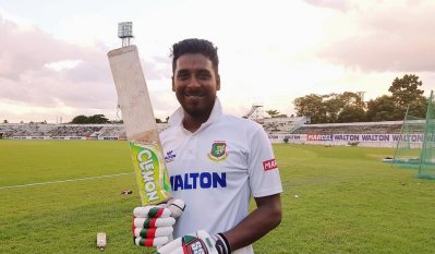 মিজানুর রহমানের সেঞ্চুরি