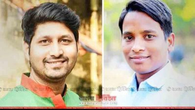 সভাপতি এসএম বোরহান উদ্দিন ও সাধারণ সম্পাদক আবু তাহের (ছবি- প্রতিনিধি)