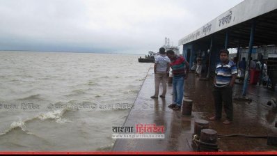 শিমুলিয়া-কাঁঠালবাড়ি নৌরুটে লঞ্চ ও স্পিডবোট চলাচল বন্ধ