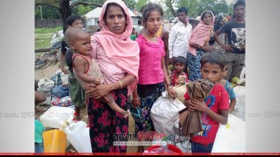 নতুন করে আসছে হাজারো রোহিঙ্গা (ছবি: কক্সবাজার প্রতিনিধি)