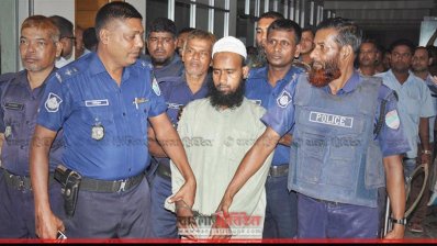 নব্য জেএমবির সংগঠক মোজাফ্ফর হোসেন (ছবি- প্রতিনিধি)