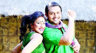 শুটিংয়ে ঋতু ও শুভ