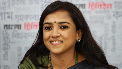 বেসরকারি টেলিভিশন চ্যানেল ডিবিসি’র সম্পাদক নবনীতা চৌধুরী