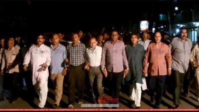 আওয়ামী লীগের হরতাল বিরোধী মিছিল