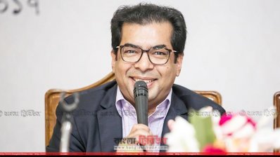 মতবিনিময় সভায় বক্তব্য রাখছেন যশোর-৩ আসনের সংসদ সদস্য কাজী নাবিল আহমেদ