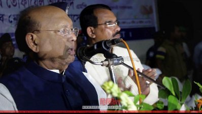 বক্তব্য রাখছেন বাণিজ্যমন্ত্রী তোফায়েল আহমেদ (ছবি- প্রতিনিধি)
