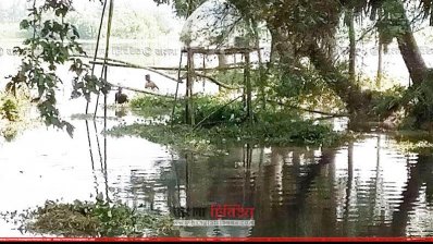 নটাদিঘা ও পদ্মবিলের অবৈধ পাটা ও বাঁধ উচ্ছেদ