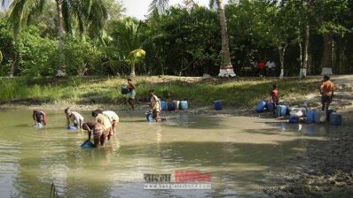সুন্দরবনের চাঁদপাই রেঞ্জ এলাকায় বীরশ্রেষ্ঠ মোস্তফা কামাল দিঘি