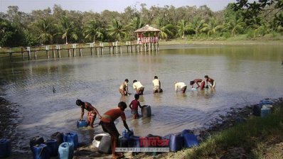 সুন্দরবনের চাঁদপাই রেঞ্জ এলাকায় বীরশ্রেষ্ঠ মোস্তফা কামাল দিঘি