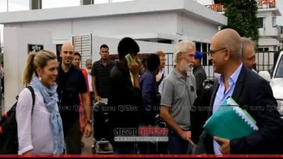 রোহিঙ্গা ক্যাম্পে ইউরোপীয় ইউনিয়নের প্রতিনিধি দল 