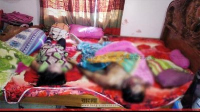 বাড্ডায় নিহত বাবা ও মেয়ে