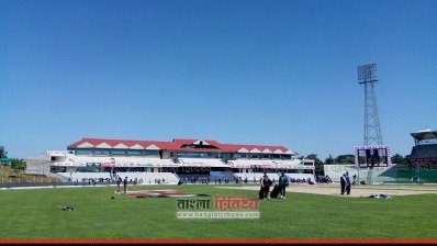 অপরূপ সৌন্দর্যের সিলেট আন্তর্জাতিক ক্রিকেট স্টেডিয়াম