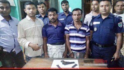 বেনাপোলে অস্ত্রসহ পুলিশের হাতে আটক দুই আসামি